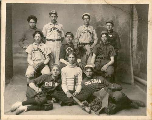 Churdan Base Ball Team Churdan, IA